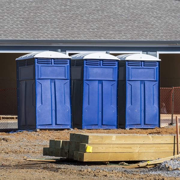 what is the cost difference between standard and deluxe portable toilet rentals in Liberal KS